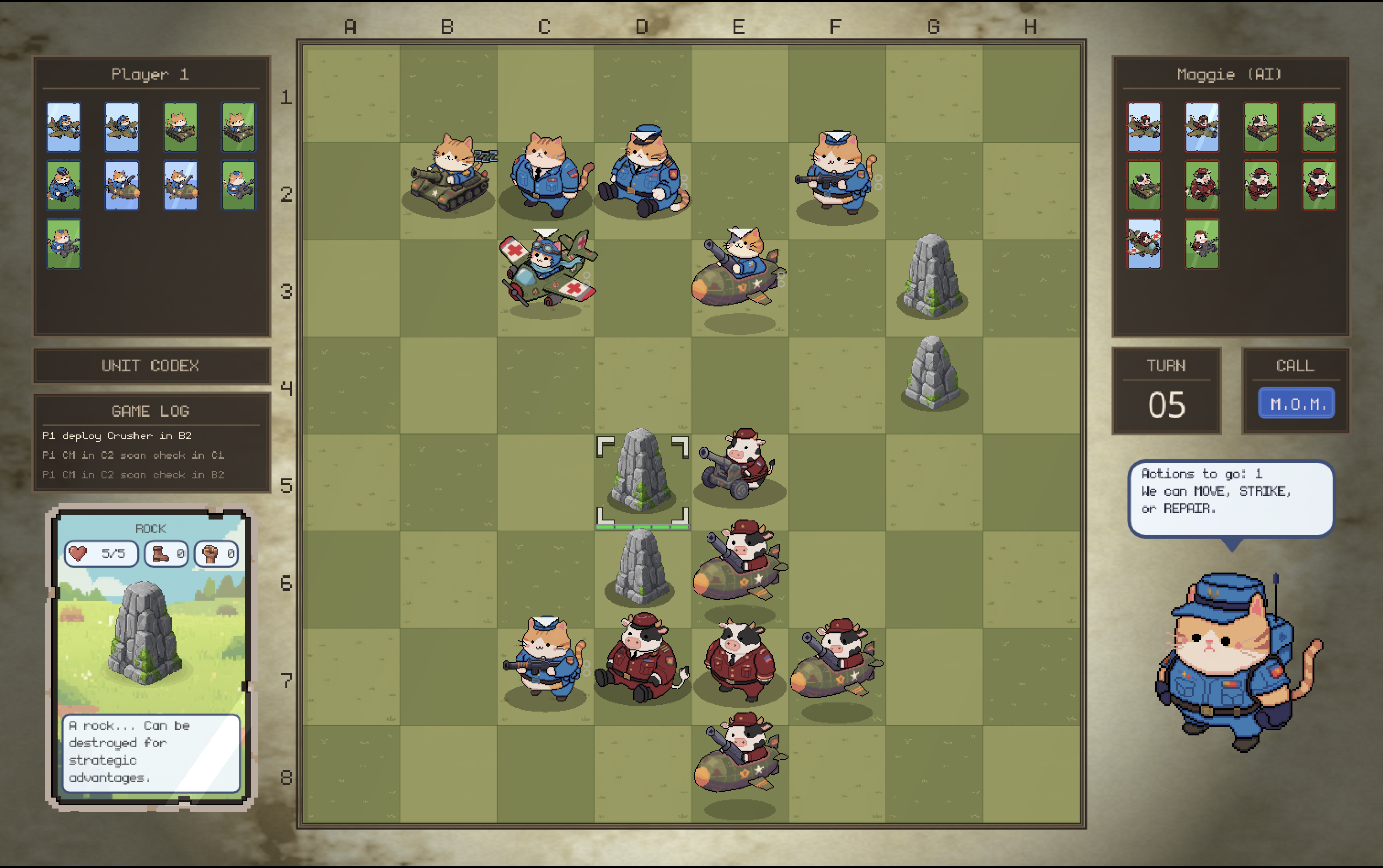 Third battlefield perspective with tactical combat